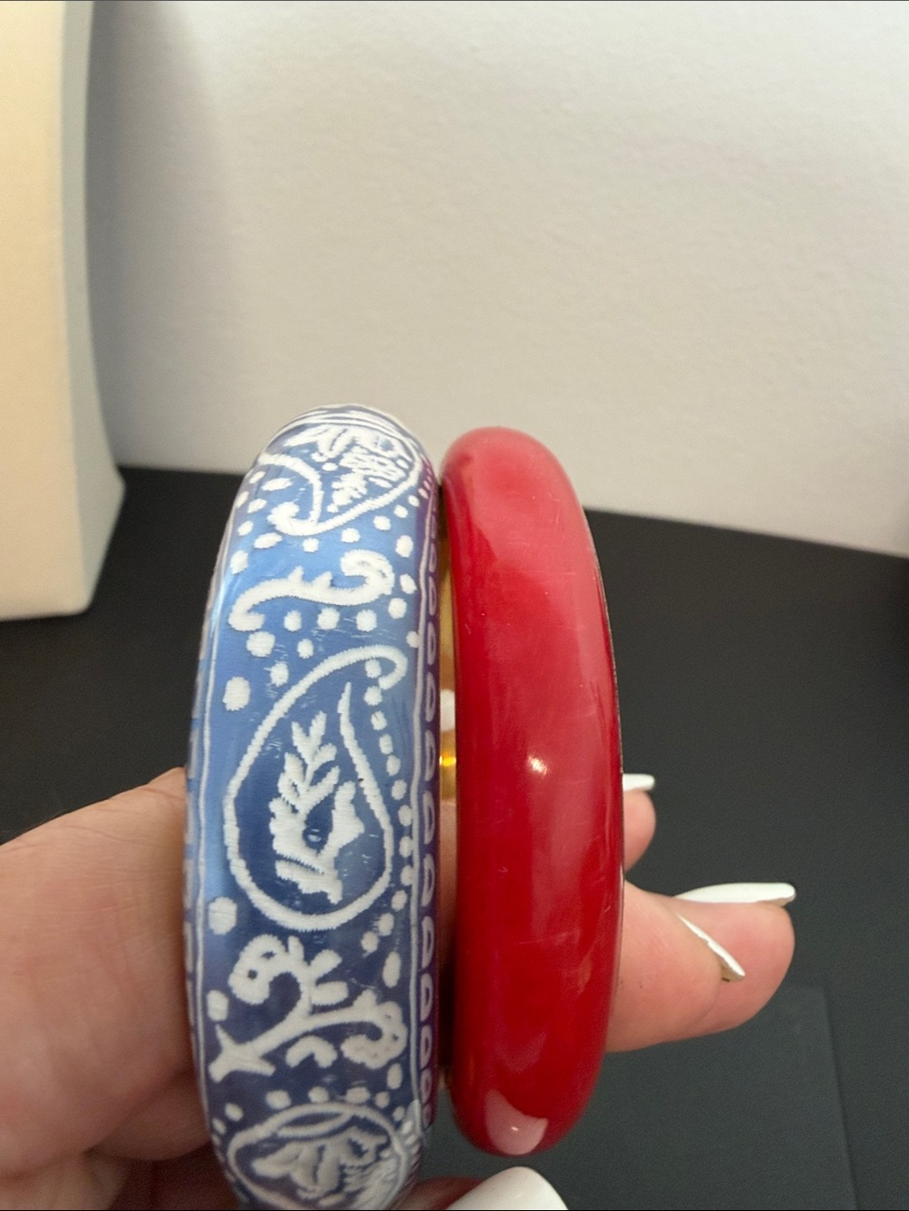 Piper K | Paisley & Red Bangle Bracelet Set 🇺🇸 - Picture 10 of 10